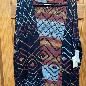 New with tags printed cardigan
